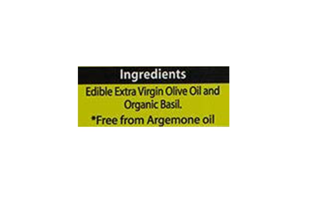 Azafran Extra Virgin Olive Oil Infused with Organic Basil   Plastic Bottle  250 millilitre